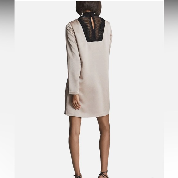 Reiss Gabriel Lace and Satin Dress. Size 4. NWT - Picture 3 of 13
